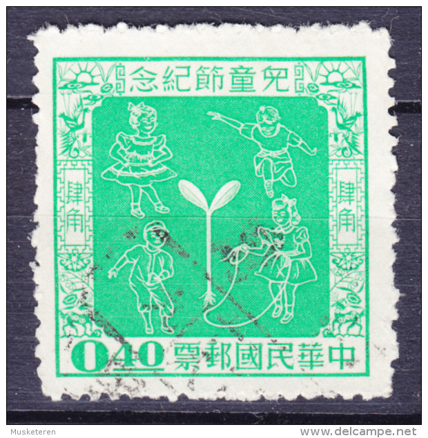 Taiwan 1956 Mi. 237    0.40 $ Tag Des Kindes - Oblitérés