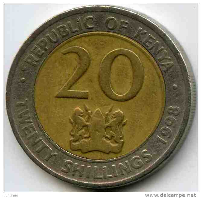 Kenya 20 Shillings 1998 KM 32 - Kenia