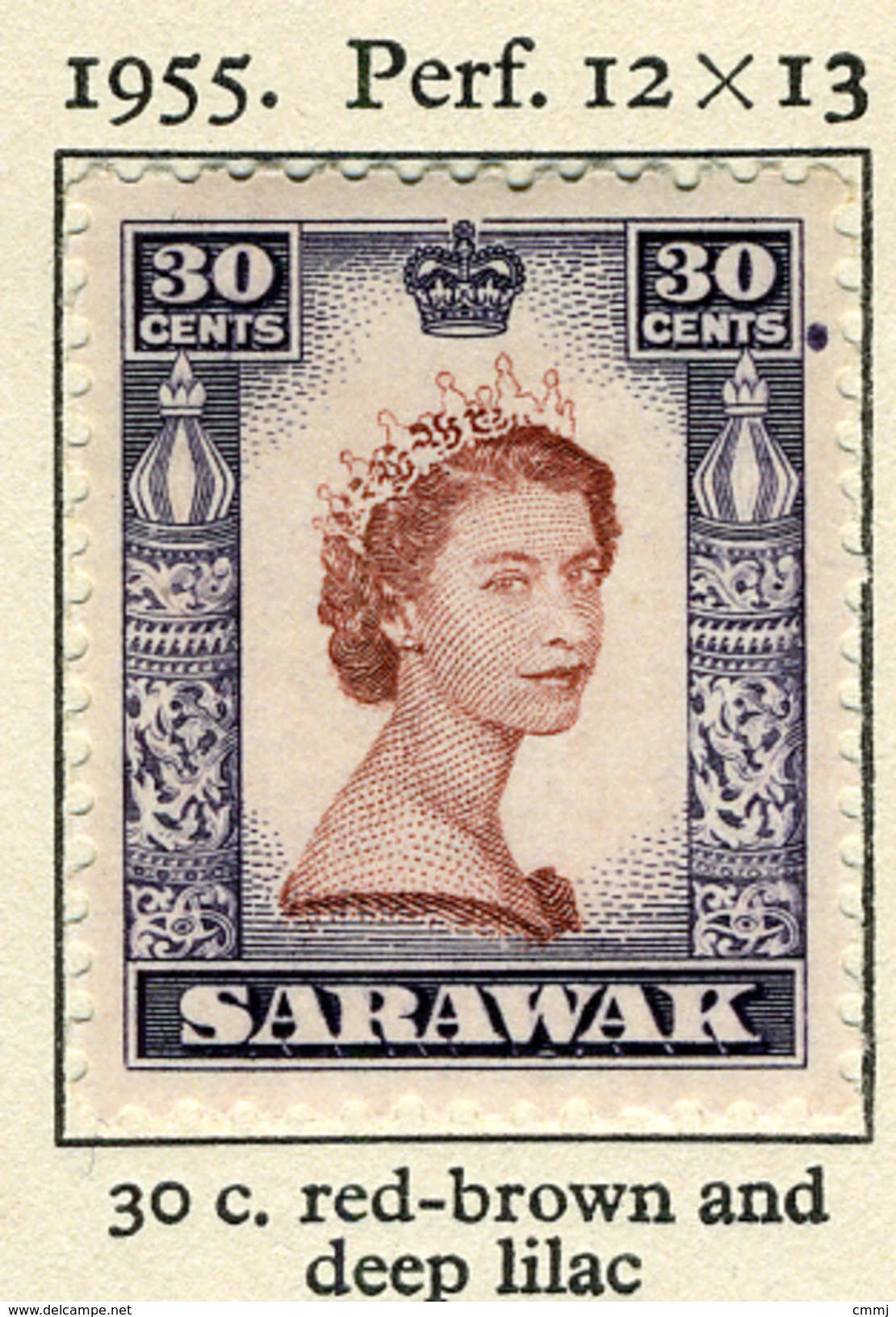 1953 - SARAWAK  - Catg.. Mi. 198 - LH - (SAR3010.B1) - Sarawak (...-1963)
