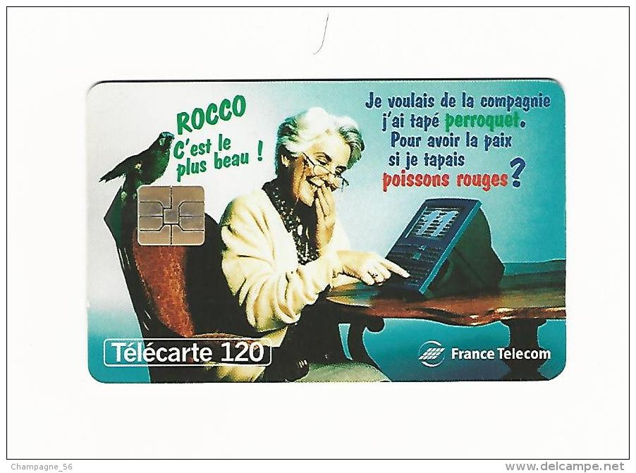 07 / 1995  F576  LE 11  120 U  SO3 ISO DN A + 8 N° LASERS 9 CHIFFRES JG SUR LA 2EME   UTILISÉE - Varietà