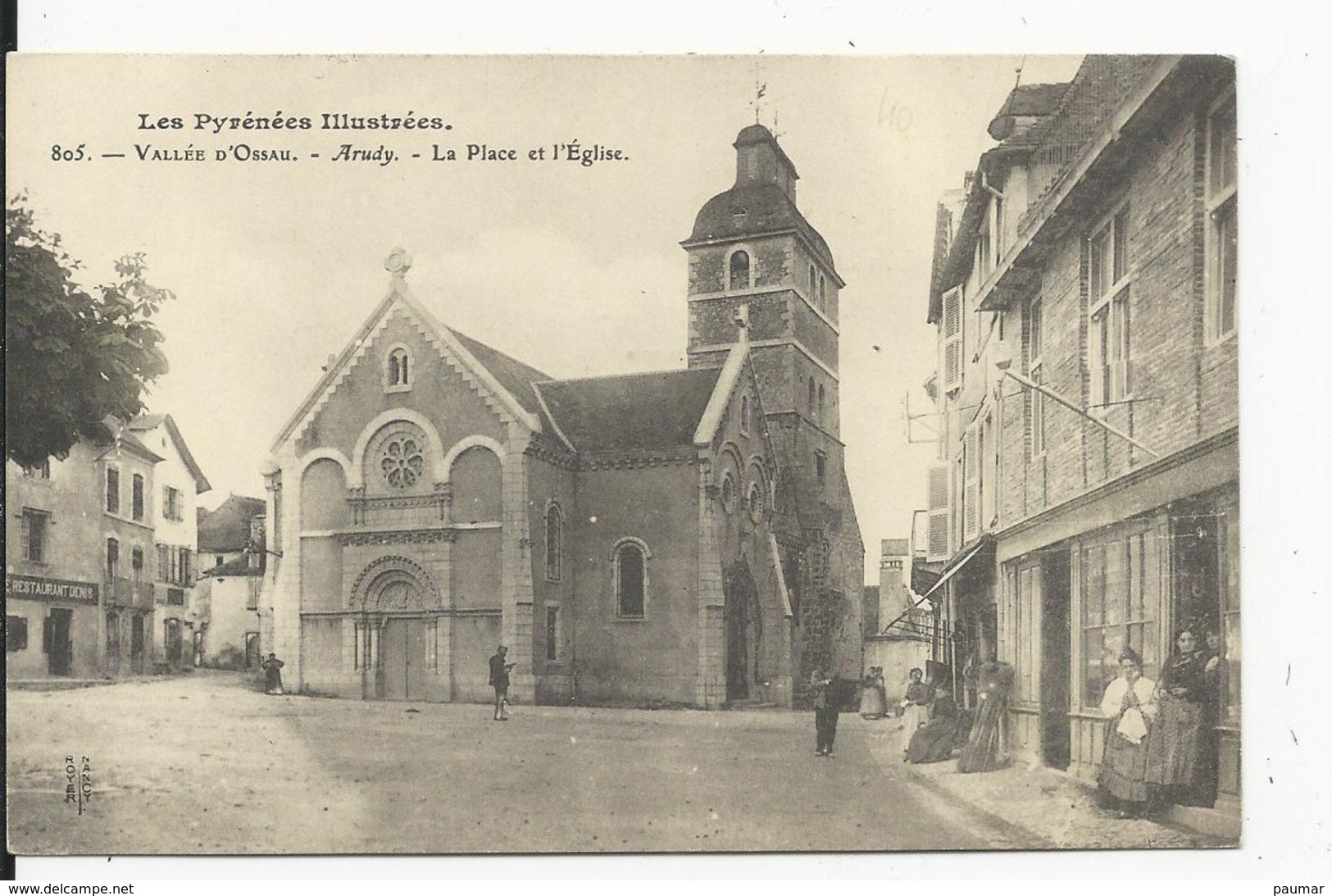 Arudy  Place De L'Eglise - Arudy