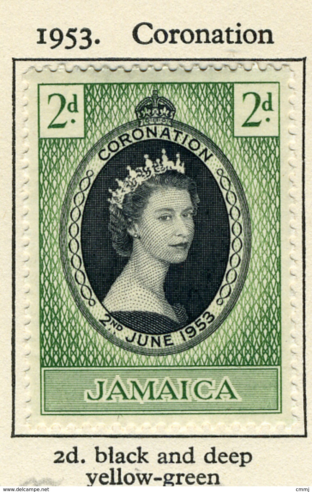 1953 - JAMAICA - Catg.. Mi. 116 - LH - (SAR3010.B2) - America (Other)