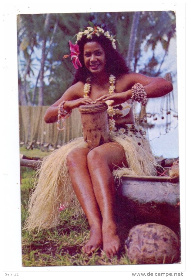 POLYNESIE FRANCAISE / FRANZ. POLYNESIEN - Tahitian Dancer, Ethnic / Völkerkunde - Französisch-Polynesien