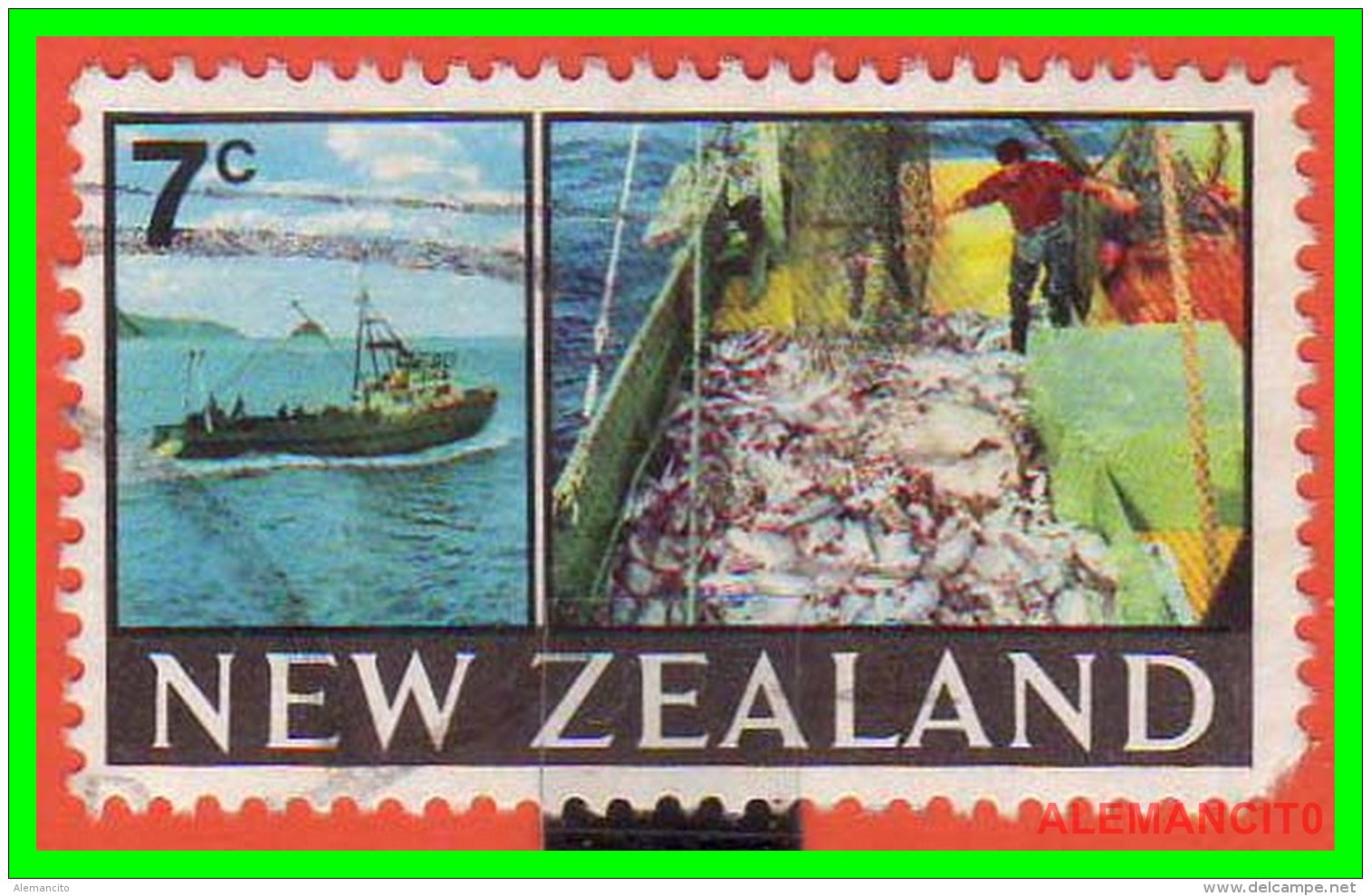 NEW  ZEALAND  SELLO 1969 - Usados