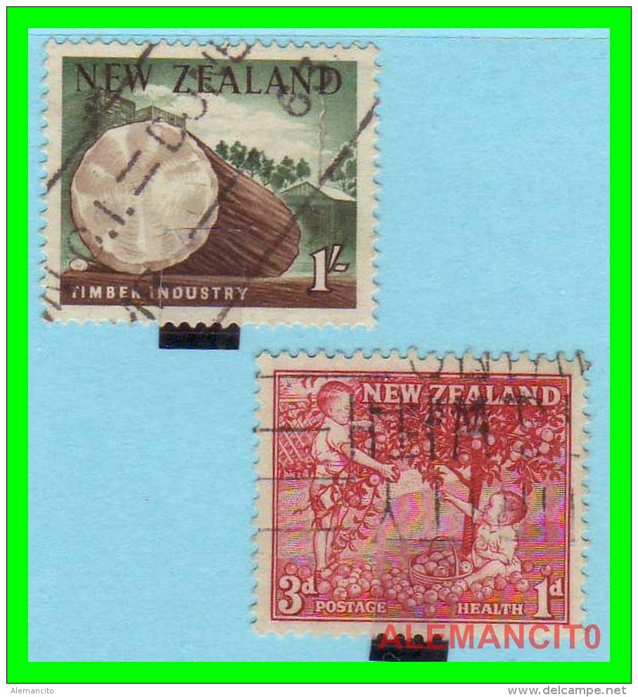 NEW  ZEALAND  SELLO 1960 - Usados
