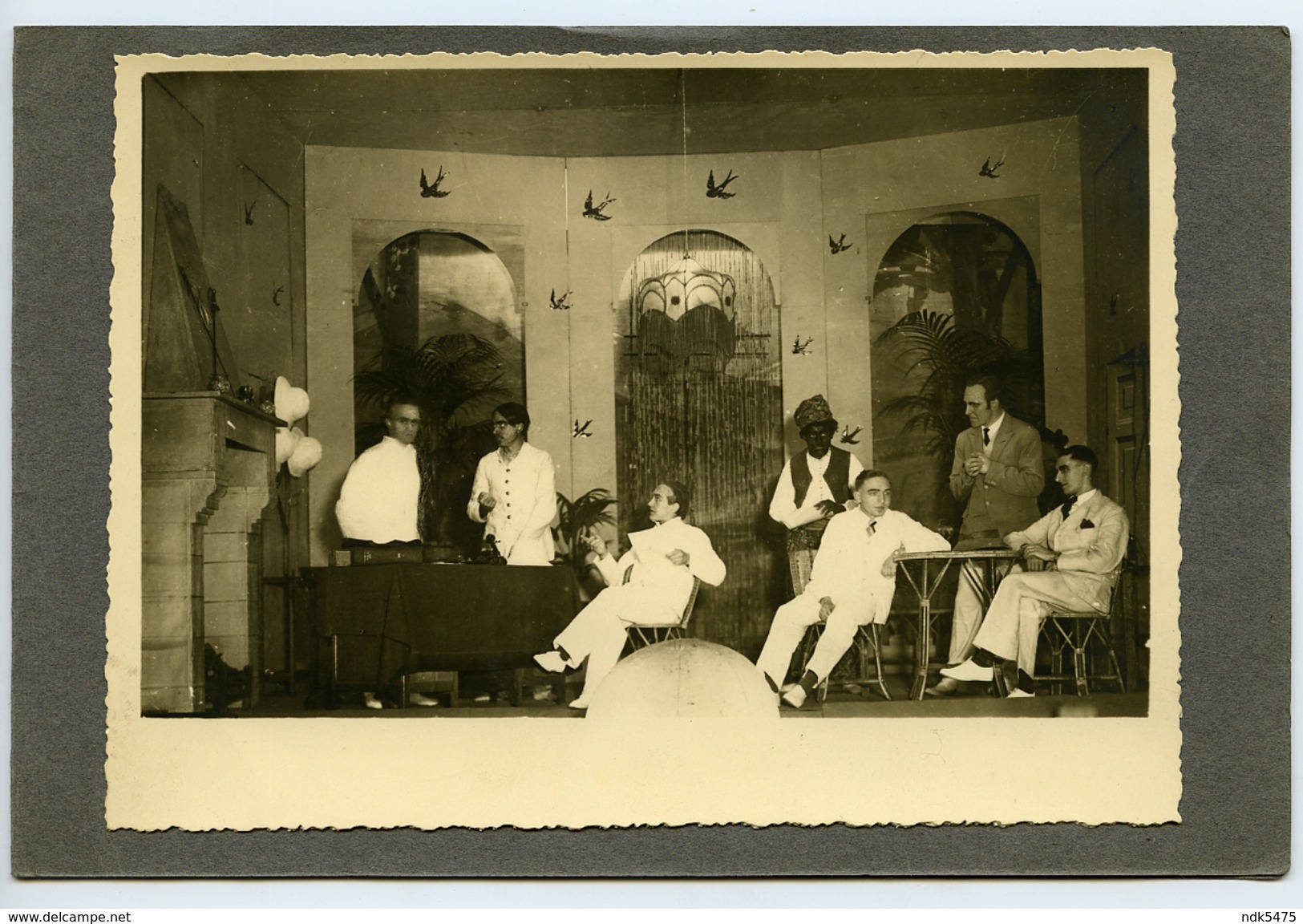 BELGIQUE : ANTWERPEN / BORGERHOUT - 6 PHOTOS - THEATRE PRODUCTION 1942 - Personnes Anonymes