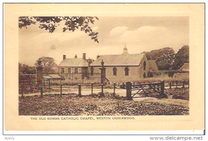 The Old Roman Catholic Chapel, Weston Underwood, England - Buckinghamshire