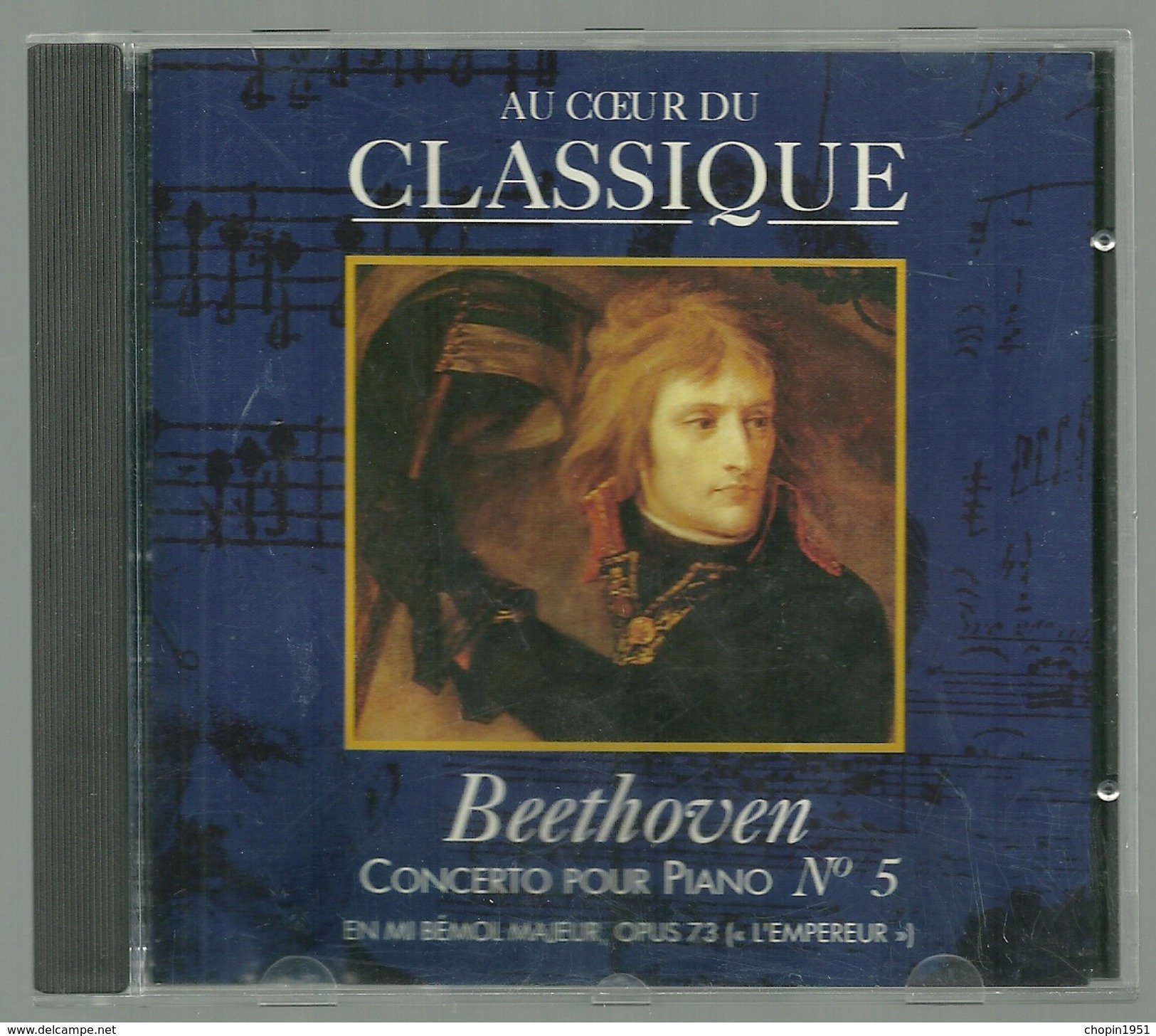 CD PIANO - BEETHOVEN : CONCERTO POUR PIANO N° 5 - ALFRED BRENDEL, Piano - Klassik