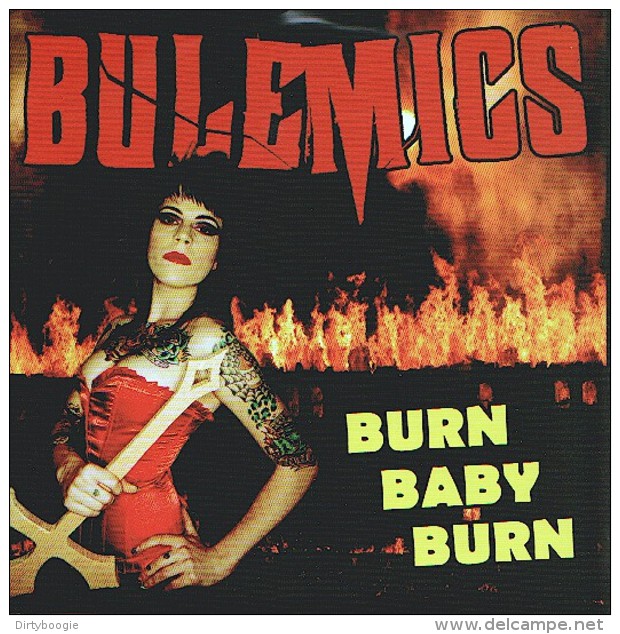 BULEMICS - Burn Baby Burn - EP - SCAREY RECORDS - PUNK - MOTLEY CRUE - Punk