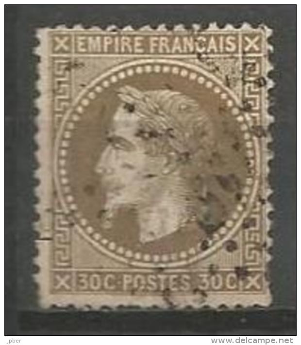 France - F1/085 - Type Napoleon III Lauré - N°30 Obl. - 1863-1870 Napoléon III Lauré