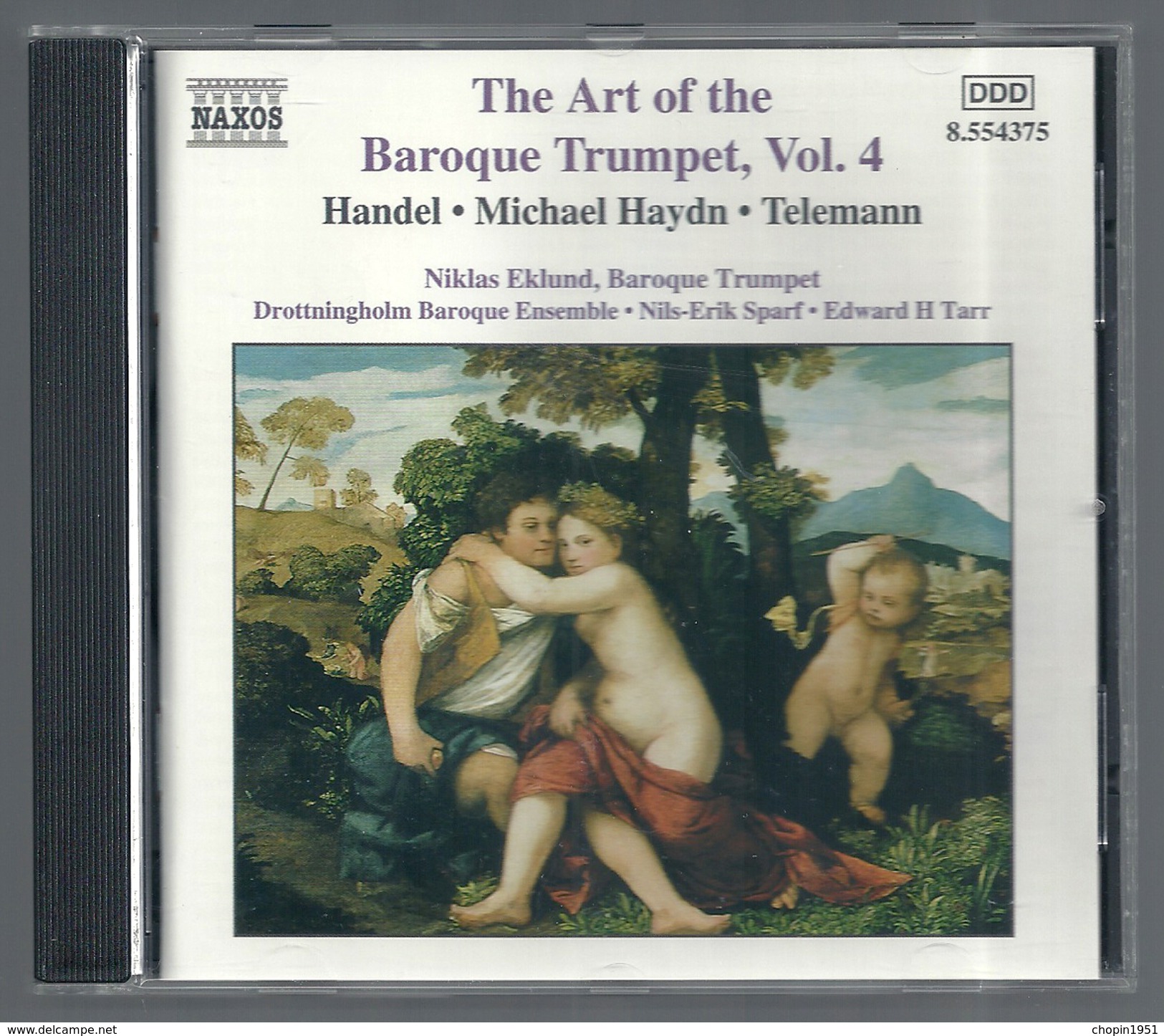 CD CLASSIQUE - HANDEL / HAYDN / TELEMANN - NIKLAS EKLUND, Trompette Baroque - Klassik