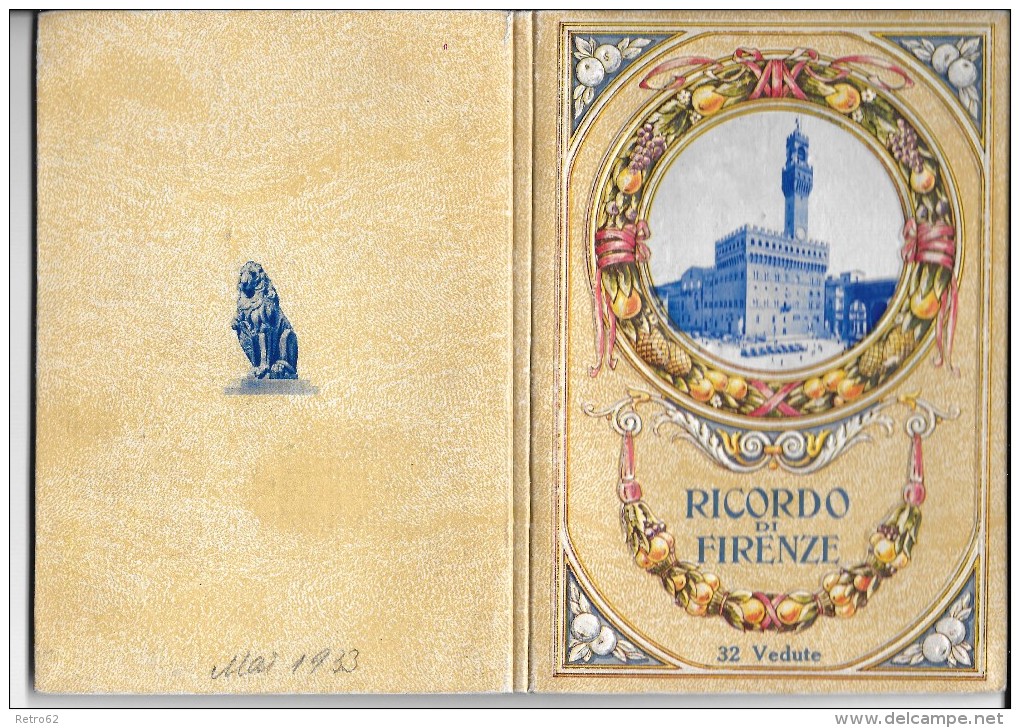 RICORDO DI FIRENZE &#8594; 32 Vedute Anno 1933 - Turismo, Viaggi