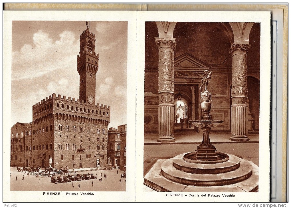 RICORDO DI FIRENZE &#8594; 32 Vedute Anno 1933 - Tourisme, Voyages