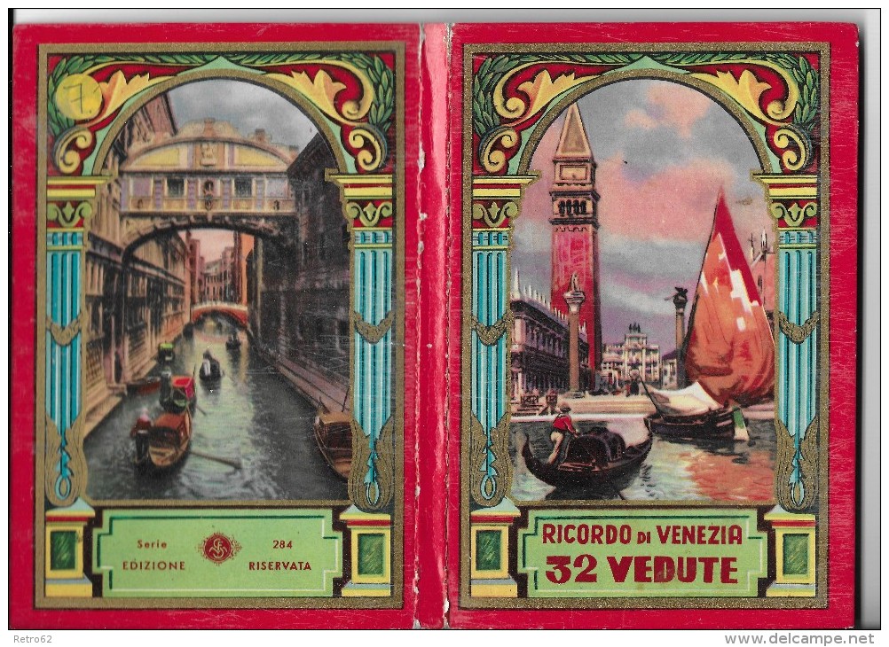 RICORDO DI VENEZIA &#8594; 32 Vedute, Ca.1935 - Tourisme, Voyages