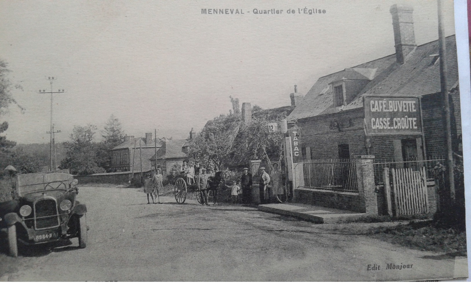 MENNEVAL QUARTIER DE L'EGLISE - Sonstige & Ohne Zuordnung