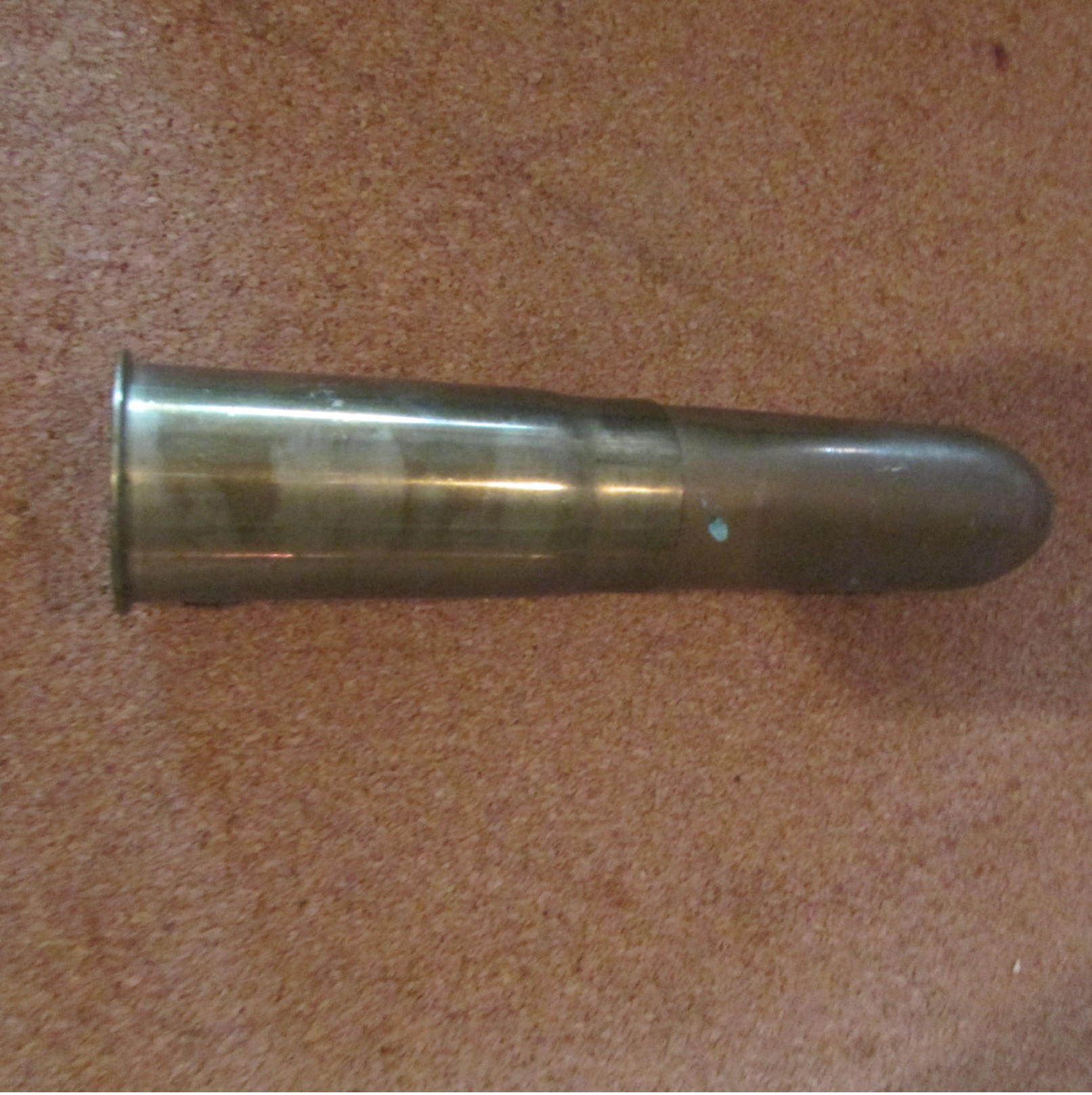 WW1 1 Pounder Inert Shell With Hollow Head - 1914-18