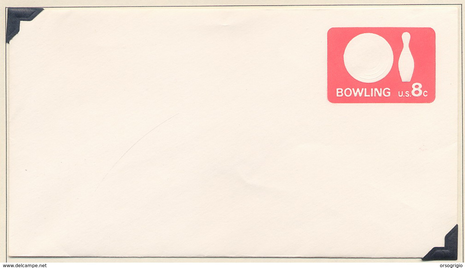 USA -  Intero Postale - BOWLING - 1961-80