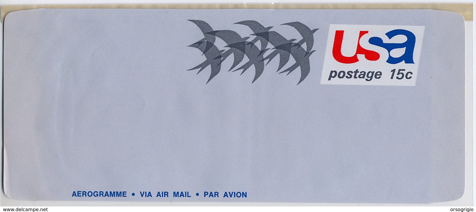 USA -  Intero Postale - HOT AIR BALLOONING AIR LETTER SHEET - 1961-80