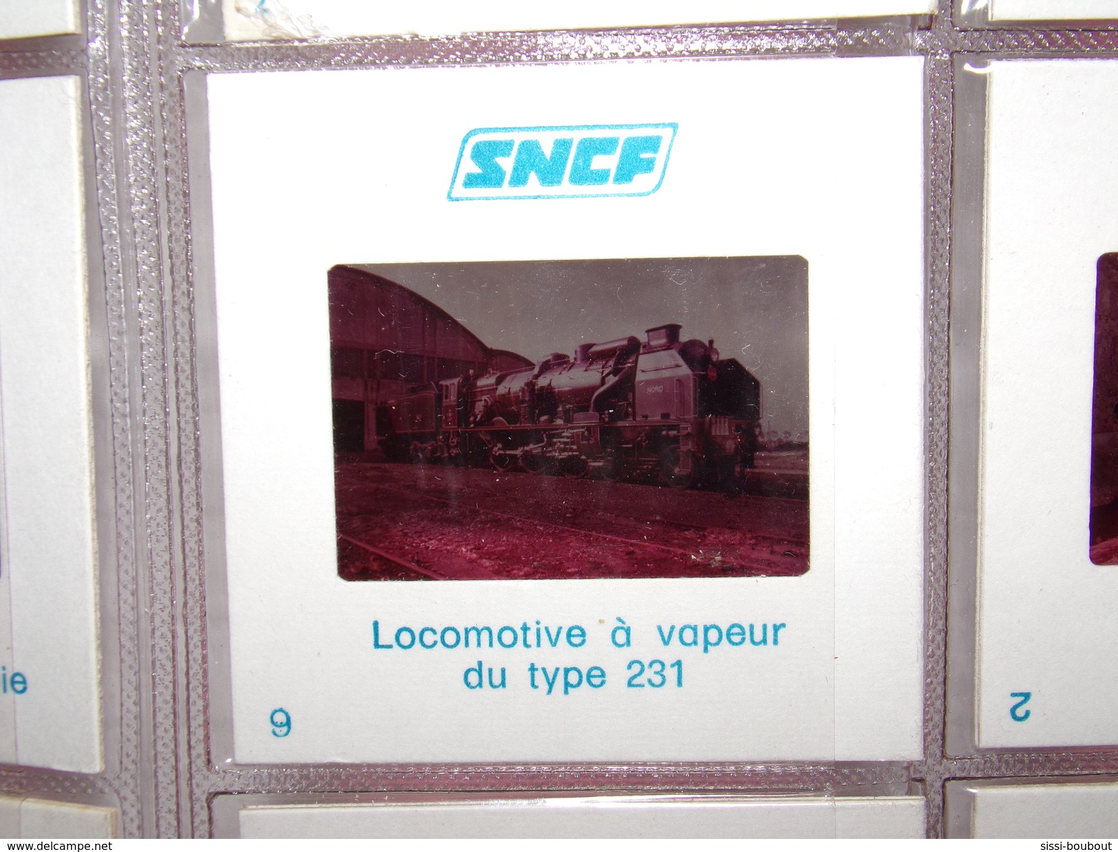 SNCF - 36 Diapositives - Gare du Nord/TGV/Gare de Grenoble/Corail...etc... - SNCF