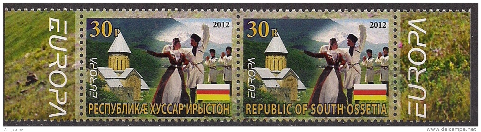 2012 Republic Of South Ossetia Set     **MNH - 2012