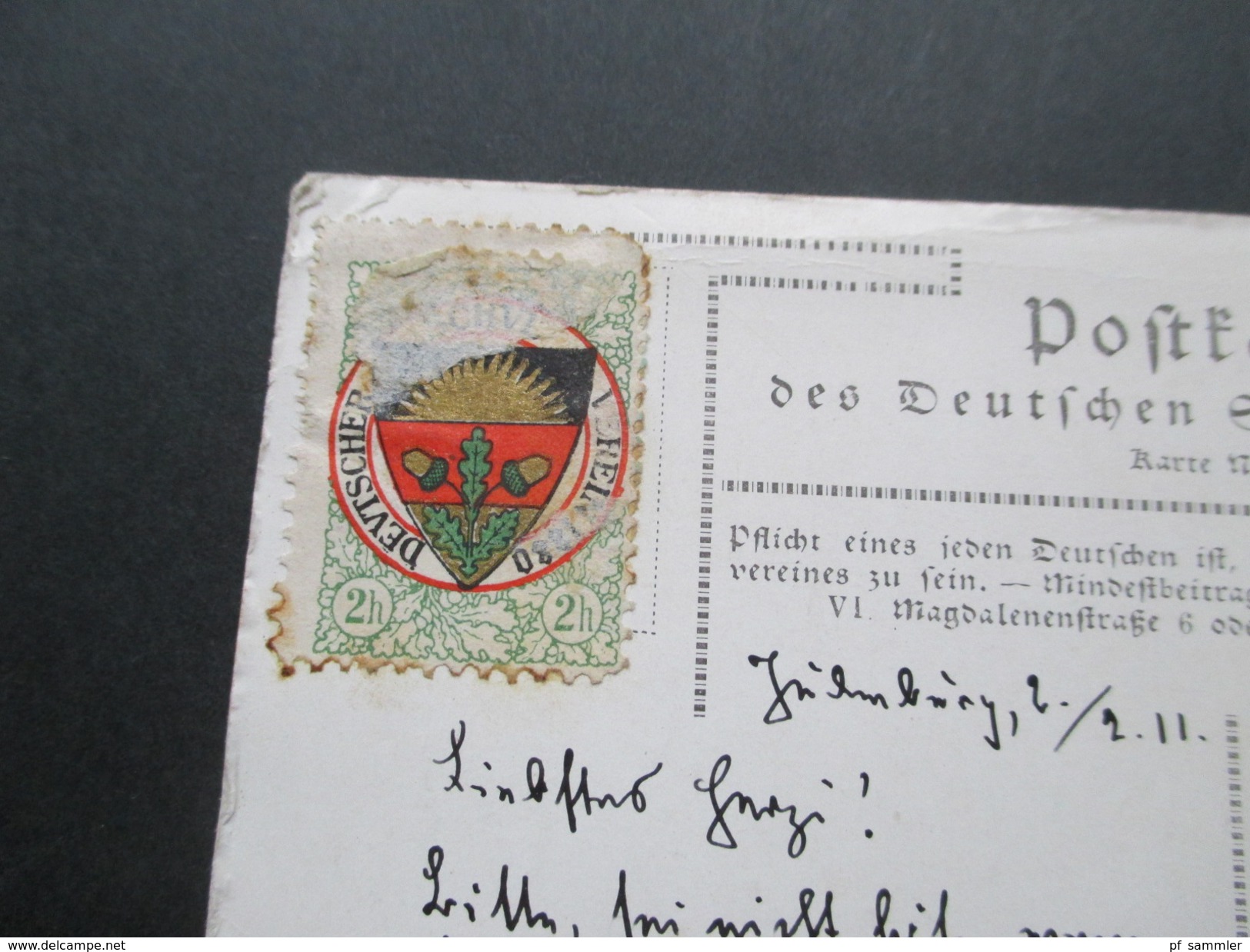 AK Deutscher Schulverein Nr. 109: Goethes Mutter. Halte Fest An Deutschem Sinn. Stempel: Judenburg - Beroemde Vrouwen