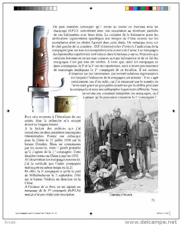 Livre : LES BAÏONNETTES ALLEMANDES (1898-1945) - Knives/Swords