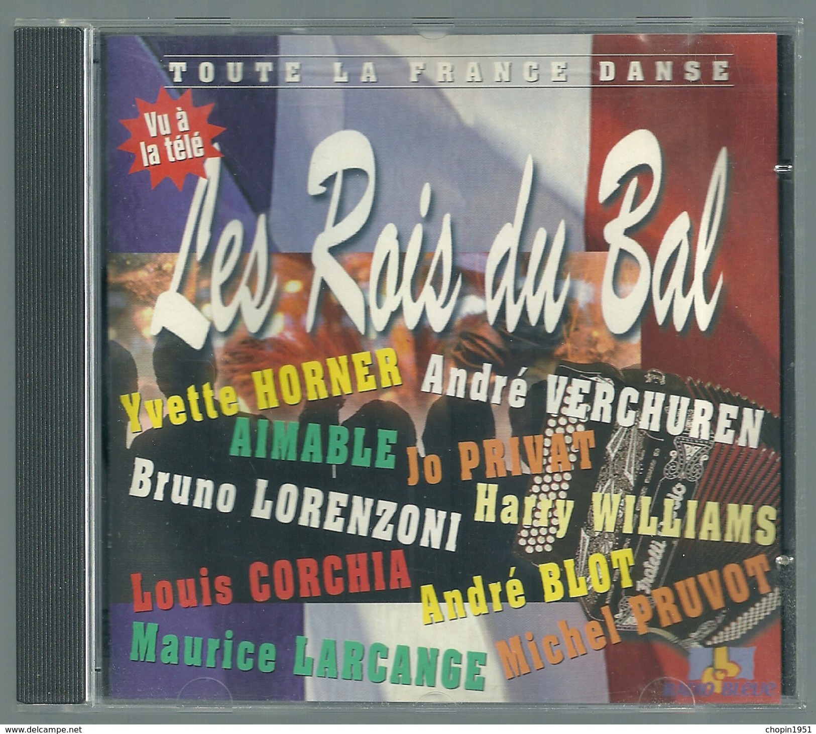 CD ACCORDÉON - LES ROIS DU BAL - Instrumentaal