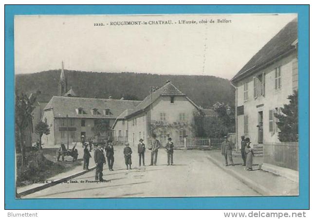 CPA 1222 - L'entrée De ROUGEMONT-LE-CHÂTEAU 90 - Rougemont-le-Château