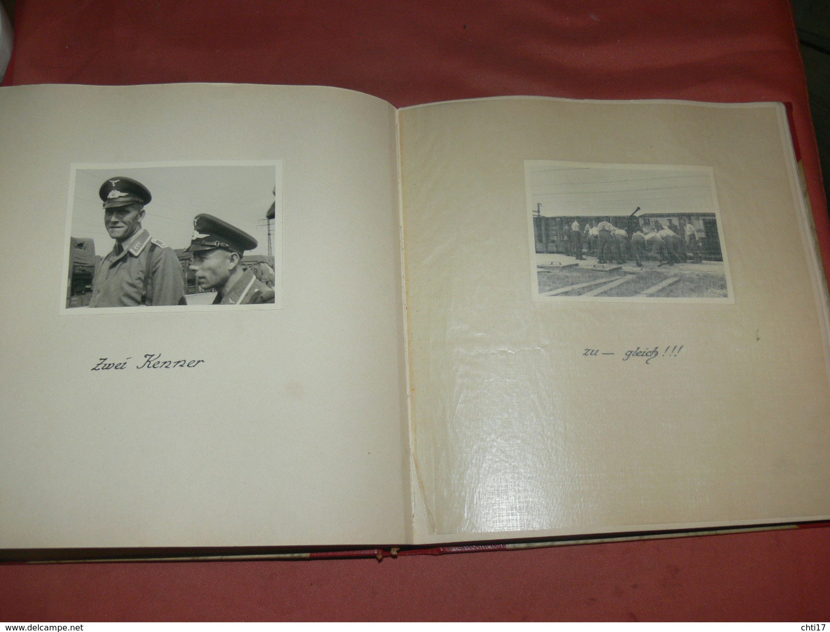 ALBUM PHOTOS MORBISCH  1939 / NEUSIEDLERSEE  VIENNE  / MILITARIA III REICH / SOLDAT LUFTWAFFE / CANON FLACK 75 / DCA /