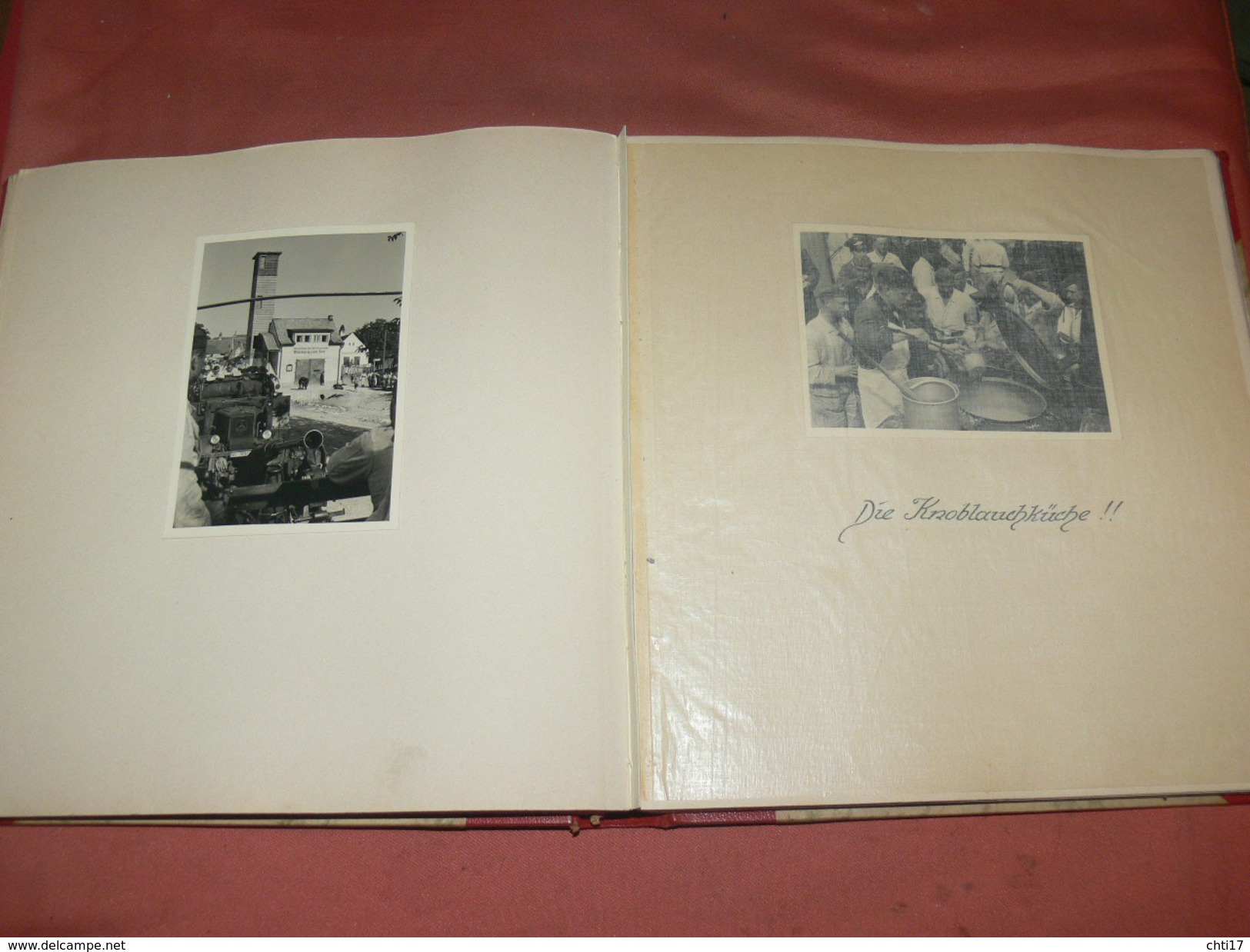 ALBUM PHOTOS MORBISCH  1939 / NEUSIEDLERSEE  VIENNE  / MILITARIA III REICH / SOLDAT LUFTWAFFE / CANON FLACK 75 / DCA /