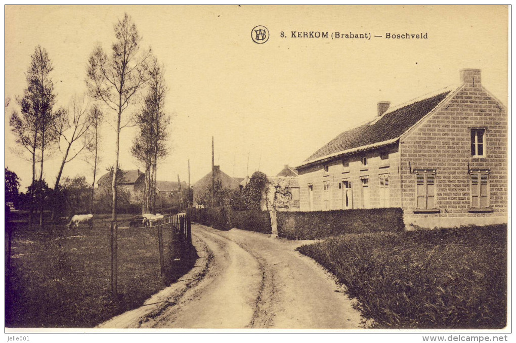 Kerkom (Brabant) Boutersem Boschveld 1933 - Boutersem