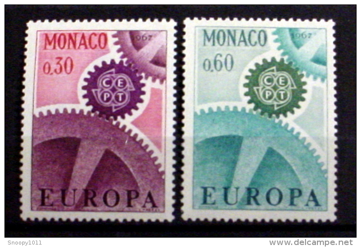 MONACO 669-670.  Europa. MNH (**) - Unused Stamps