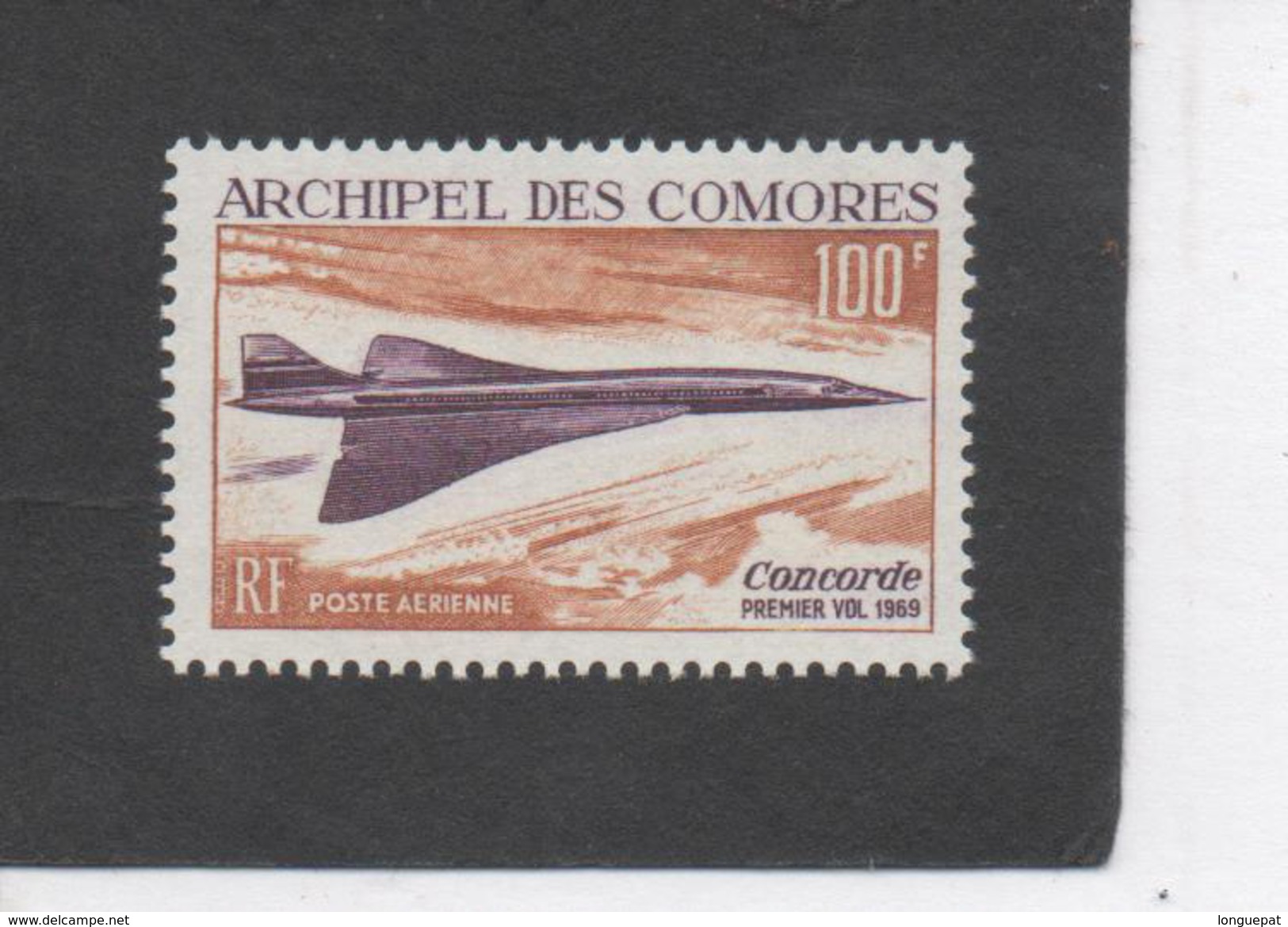 Comores -  Avion Supersonique "Concorde" - - Airmail