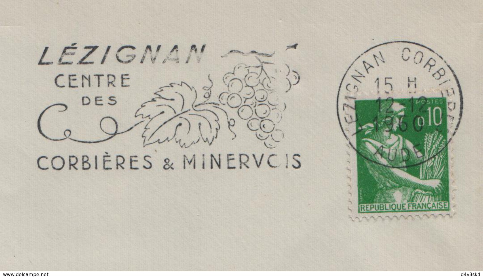 1960 France Aude Lezignan Vins Corbières Minervois Vigne Vendanges Wines Vineyard Vini Enologia Vigneti Wein - Wines & Alcohols