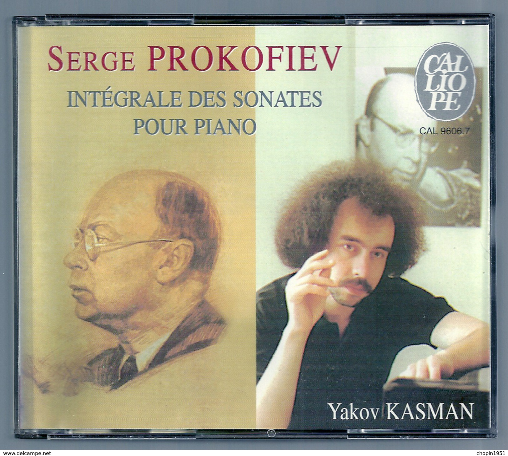 COFFRET 2 CD - INTEGRALE DES SONATES DE SERGE PROKOFIEV - YAKOV KASMAN, Piano - Gospel En Religie