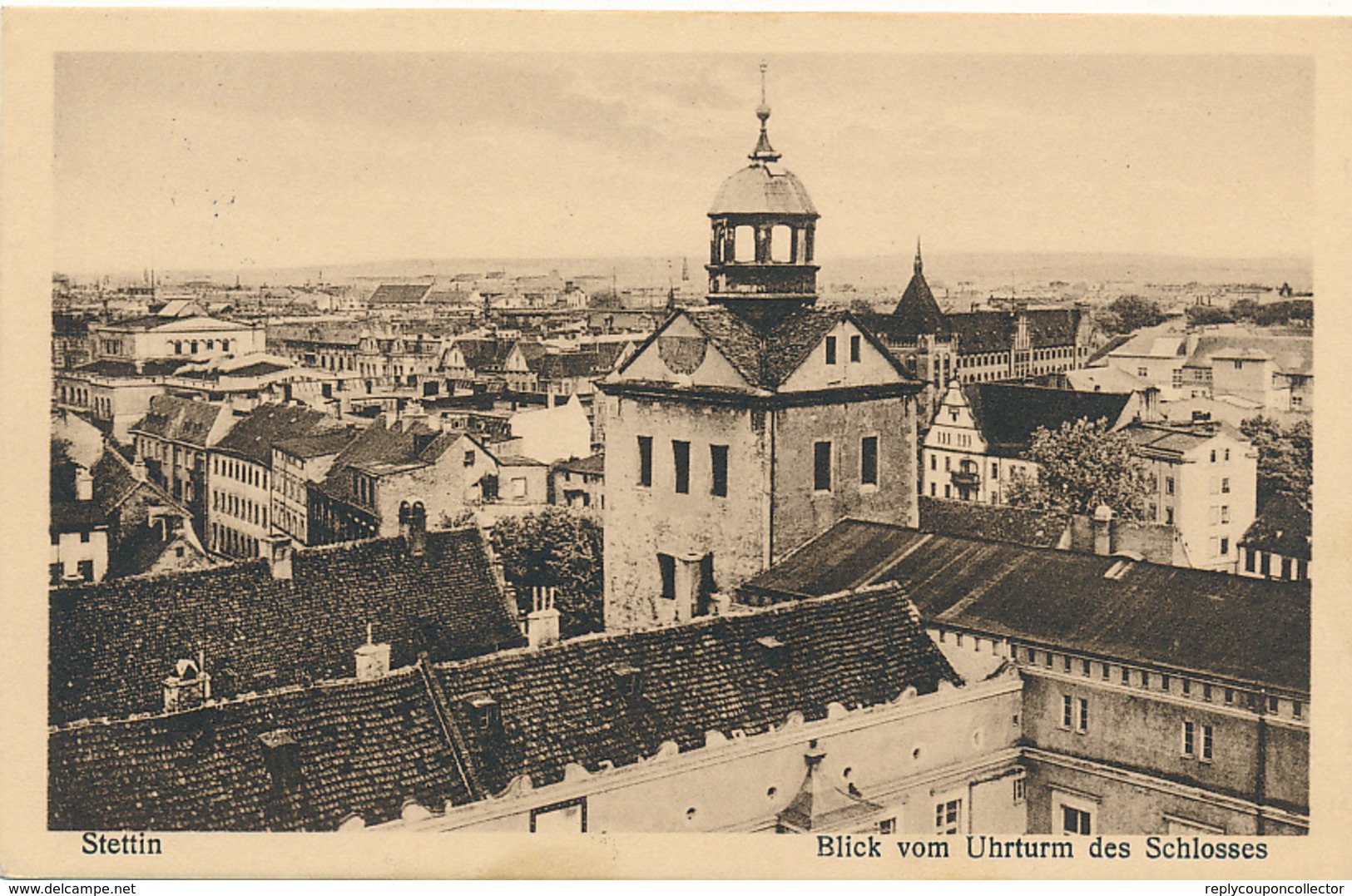 STETTIN / Szczecin - 1932 , Blick Vom Uhrturm Des Schlosses - Pommern