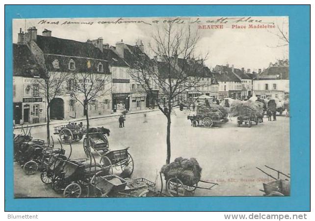 CPA Métier Marchands Ambulants Marché Place Madeleine BEAUNE 21 - Beaune