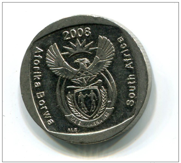 2008 South African 2 Rand Coin - South Africa