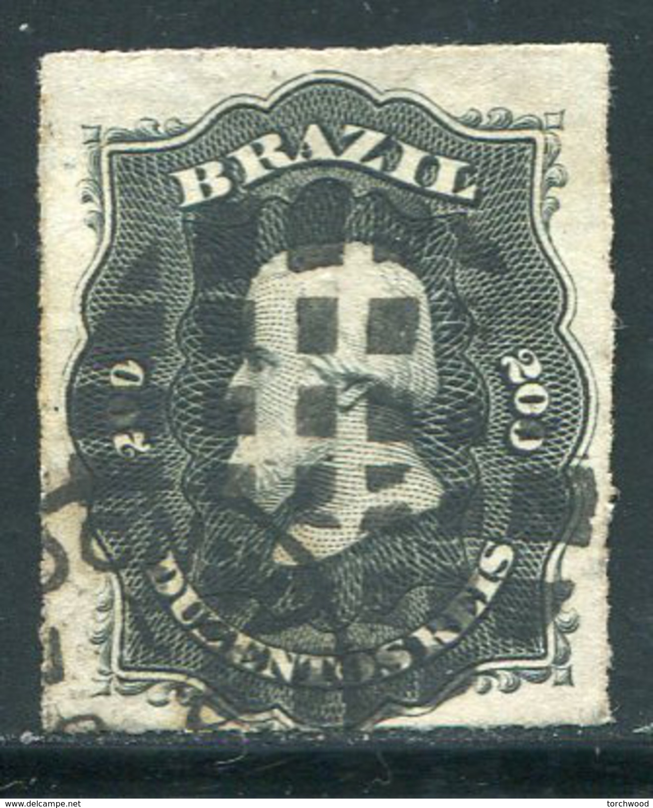 Brazil  Sc# 66  Dom Pedro  Used  1877 - Used Stamps
