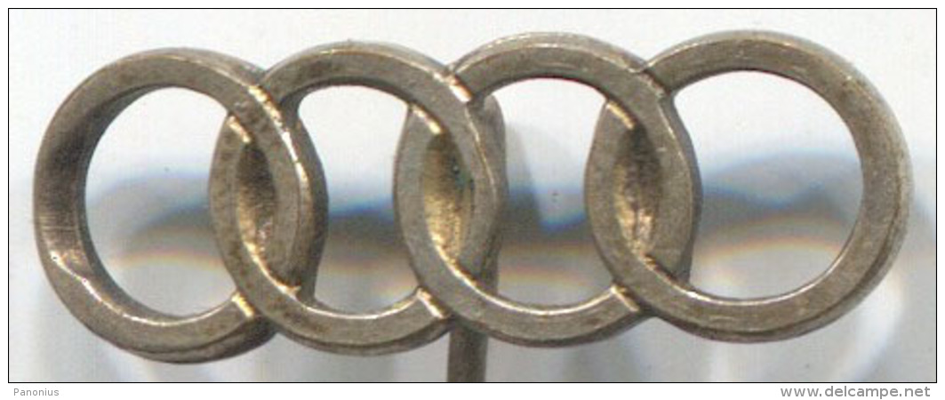 AUDI - Car Auto, Automotive, Vintage Pin, Badge, Abzeichen - Audi