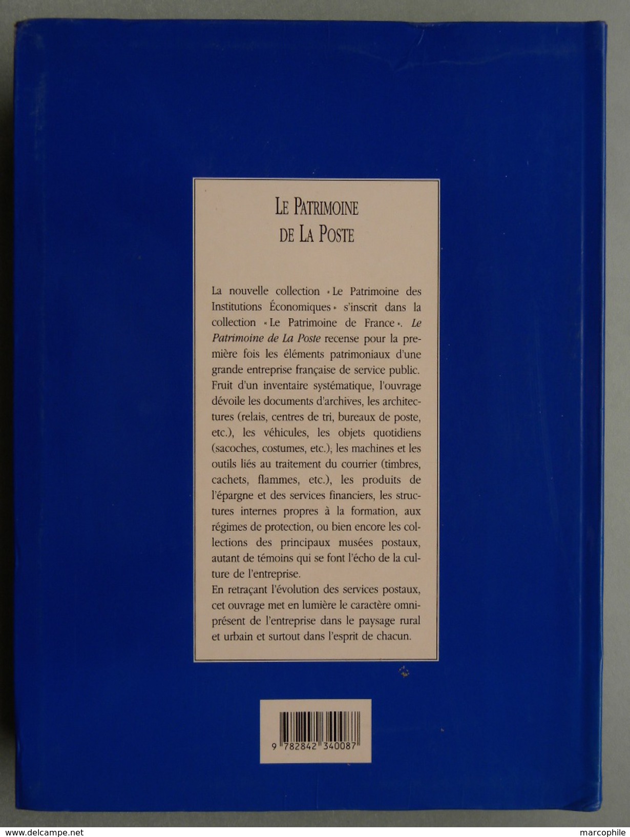 LE PATRIMOINE DE LA POSTE / 1996 EDITIONS FLOHIC - 480 PAGES (ref CAT 57) - Philatélie Et Histoire Postale