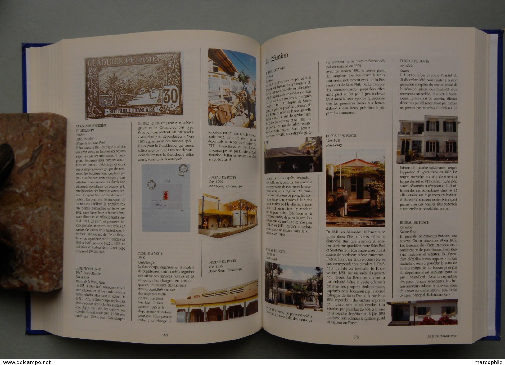 LE PATRIMOINE DE LA POSTE / 1996 EDITIONS FLOHIC - 480 PAGES (ref CAT 57) - Filatelia E Historia De Correos
