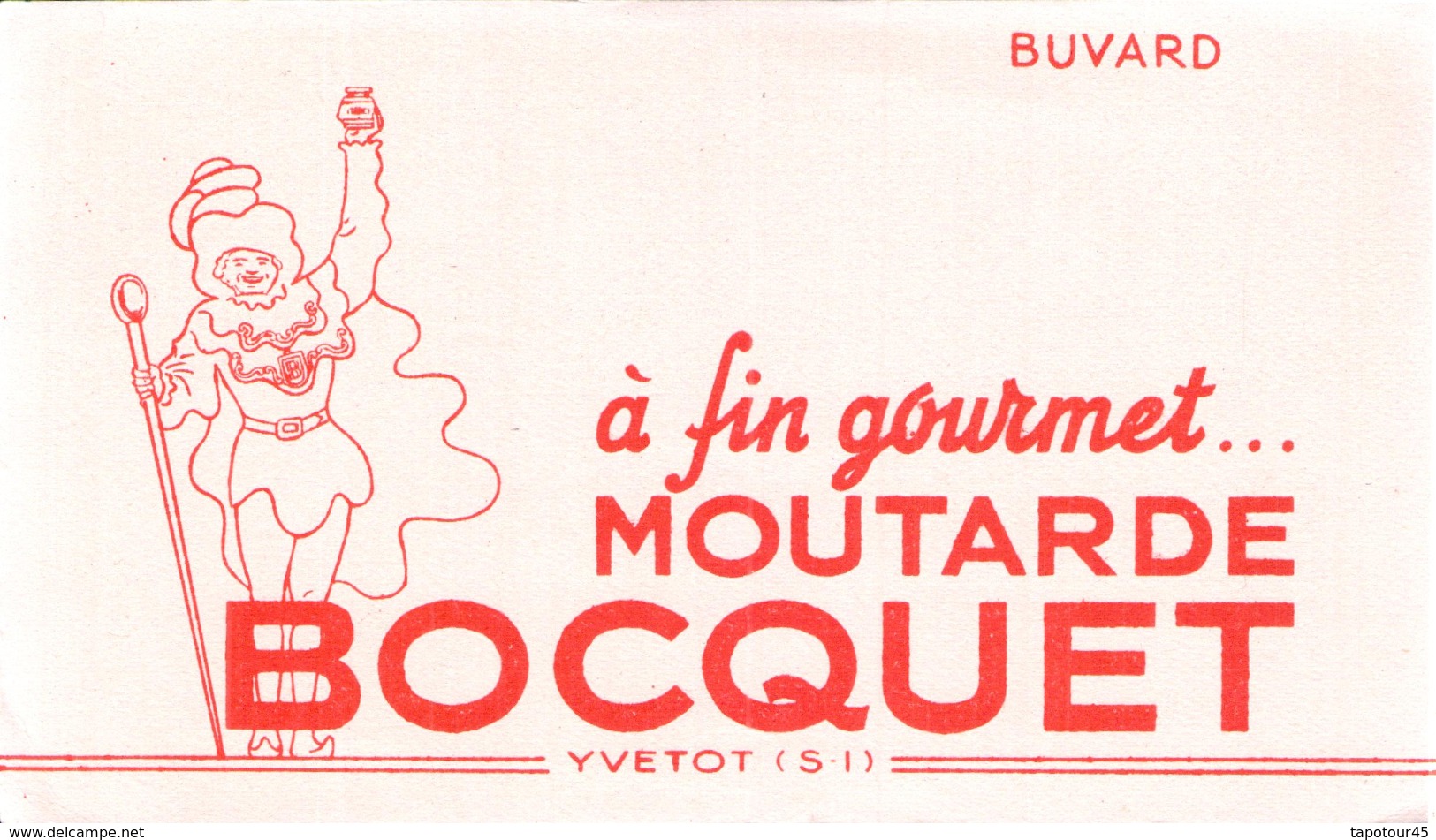 M B/Buvard     Moutarde Bocquet (N= 2) - Moutardes