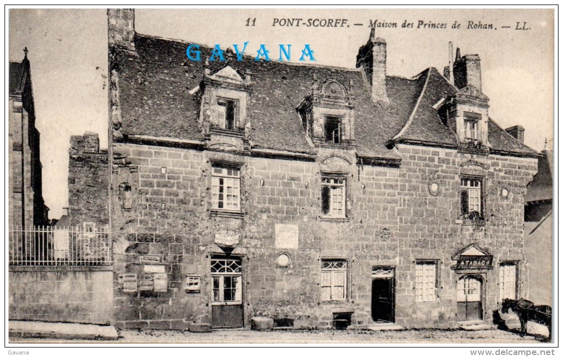 56 PONT-SCORFF - Maison Des Princes De Rohan - Pont Scorff