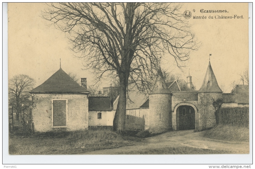 BELGIQUE - ECAUSSINNES  - Le Château Fort, Entrée - Ecaussinnes