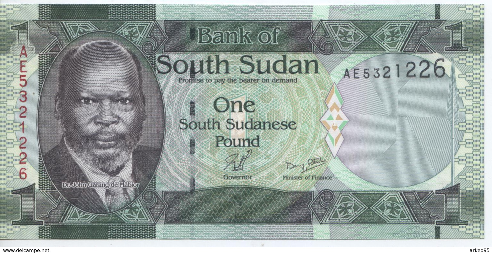 Billet De 10 Livres Du Soudan Du Sud - South Sudan