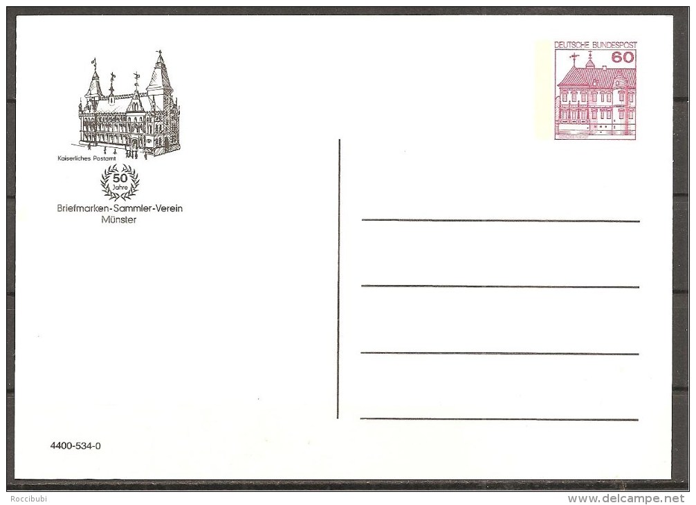 (6120) BRD // Ganzsache - Postkarte - Ungebraucht - Cartoline Private - Nuovi