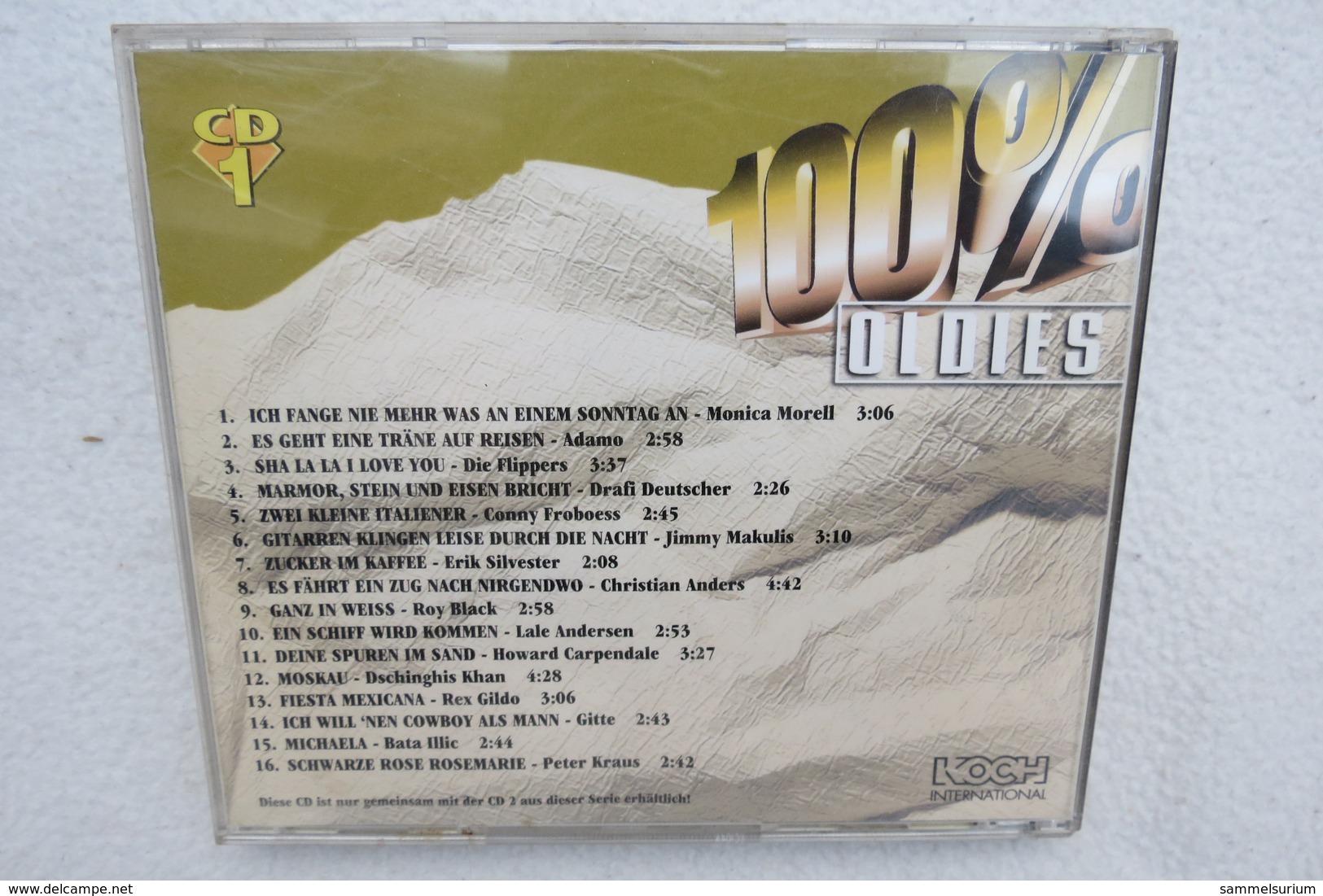 CD "100% Oldies" CD 1 - Sonstige - Deutsche Musik