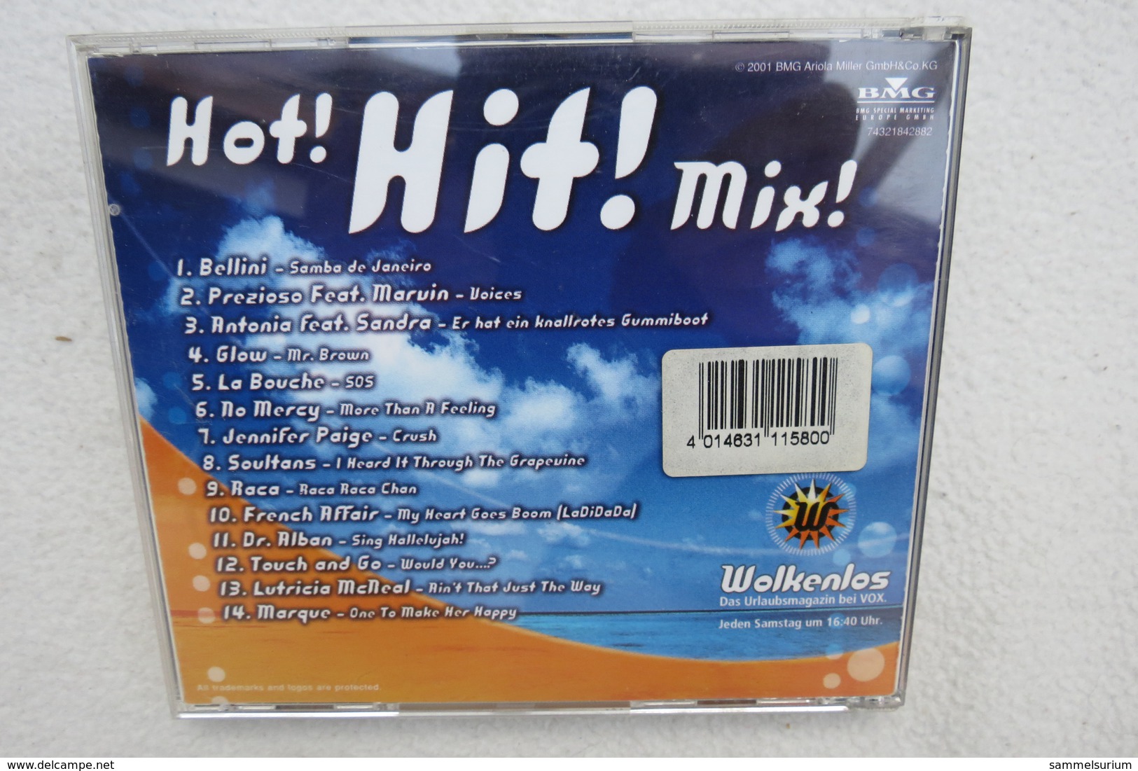 CD "Hot! Hit! Mix!" - Hit-Compilations