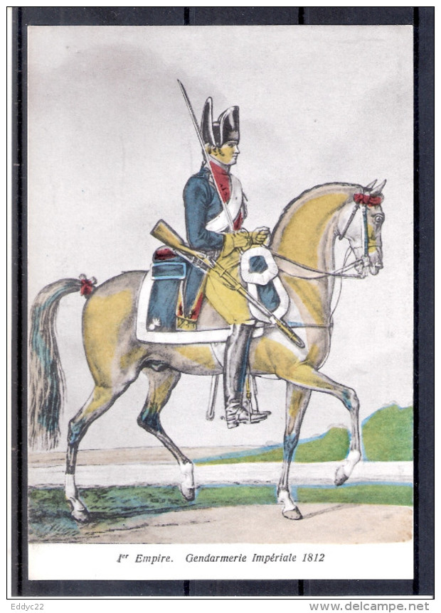 Militaria - Uniformes - 1er Empire , Gendarmerie Impériale 1812 - Uniformes